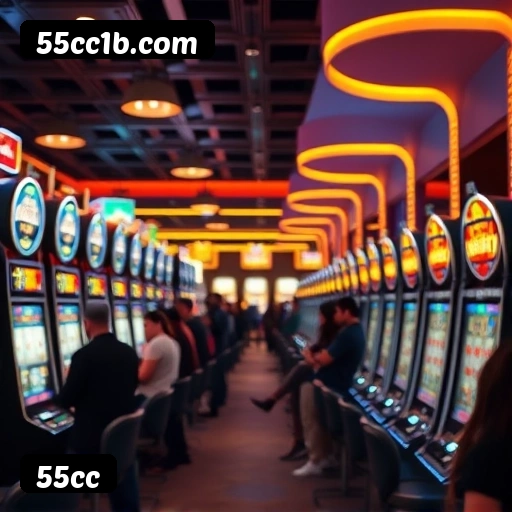 Jogos Diversificados e Exclusivos no 55cc Casino
